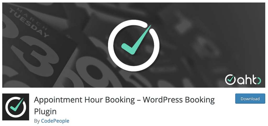 Appointment Hour Booking – WordPress Booking Plugin