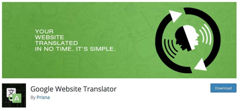 Google Website Translator