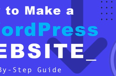 How to make a WordPress website easy