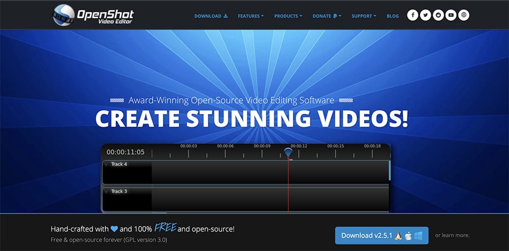 OpenShot free video editor