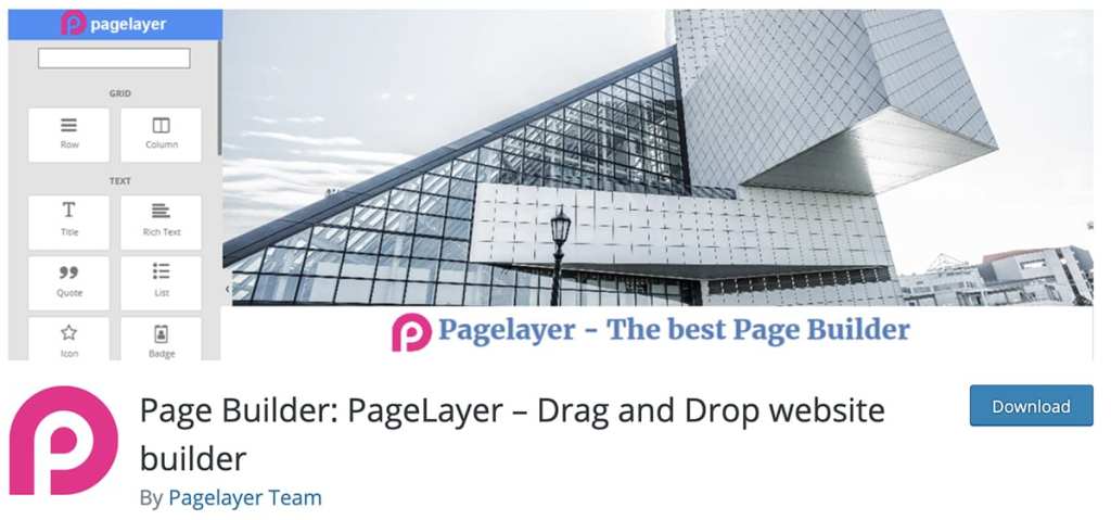 Page Builder: PageLayer – Drag and Drop website builder