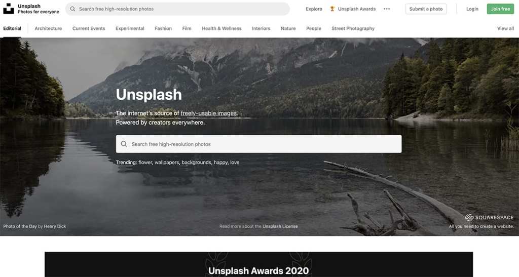 Unsplash - Photos for Everyone