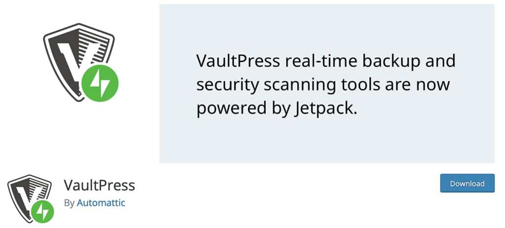 Vaultpress security scan