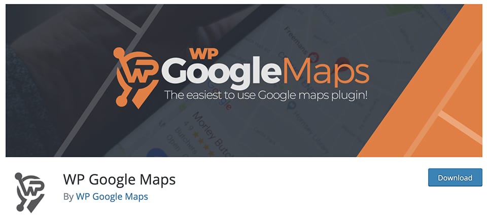 WP Google Maps free plugin