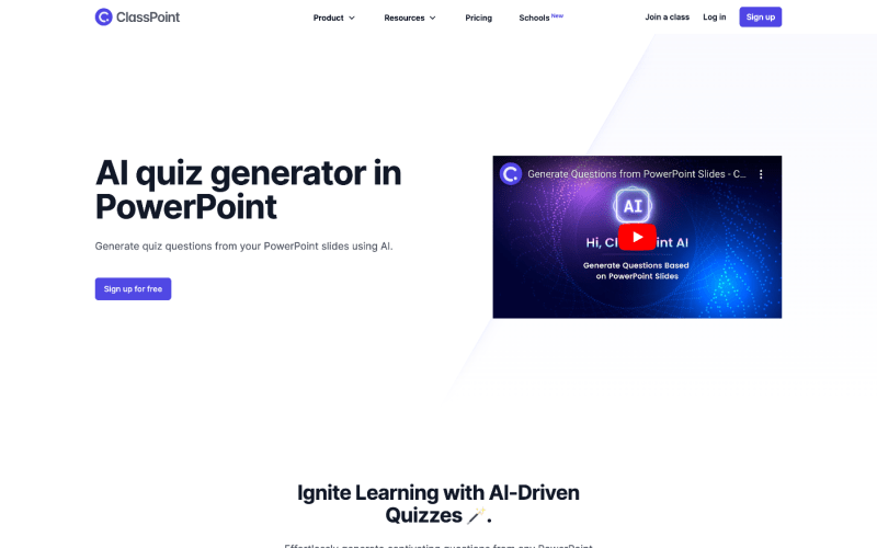 AI-Quiz-Generator-in-PowerPoint-ClassPoint