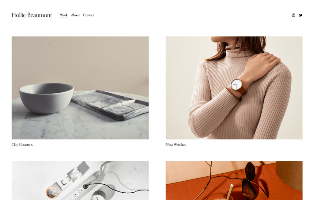 Beaumont Squarespace premium template