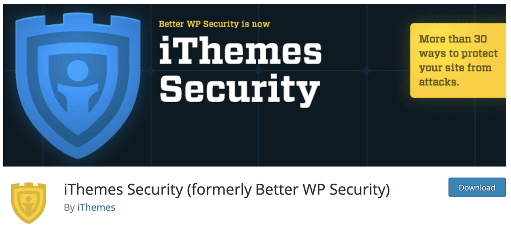 iThemes Security Plugin 