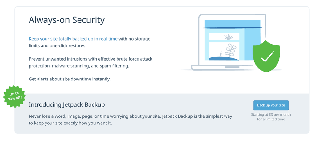 JetPack Always On Security best security plugins