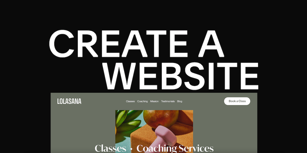 Create a website homepage ideas