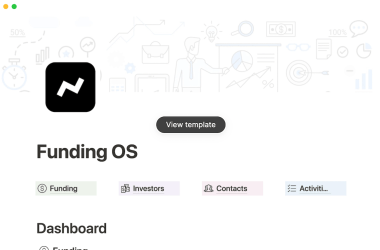 Notion-funding-os-template