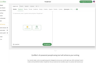 Paraphrasing-Tool-QuillBot-AI