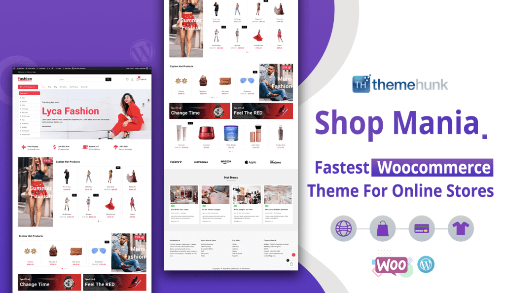 Shop Mania WooCommerce theme