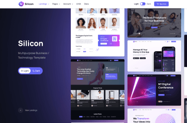 Silicon-Multipurpose-Business-Technology-Template