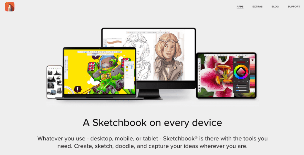 Sketchbook on every device