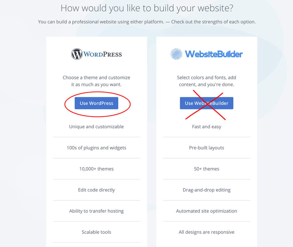 WordPress Install with 1-click installation easy for beginners